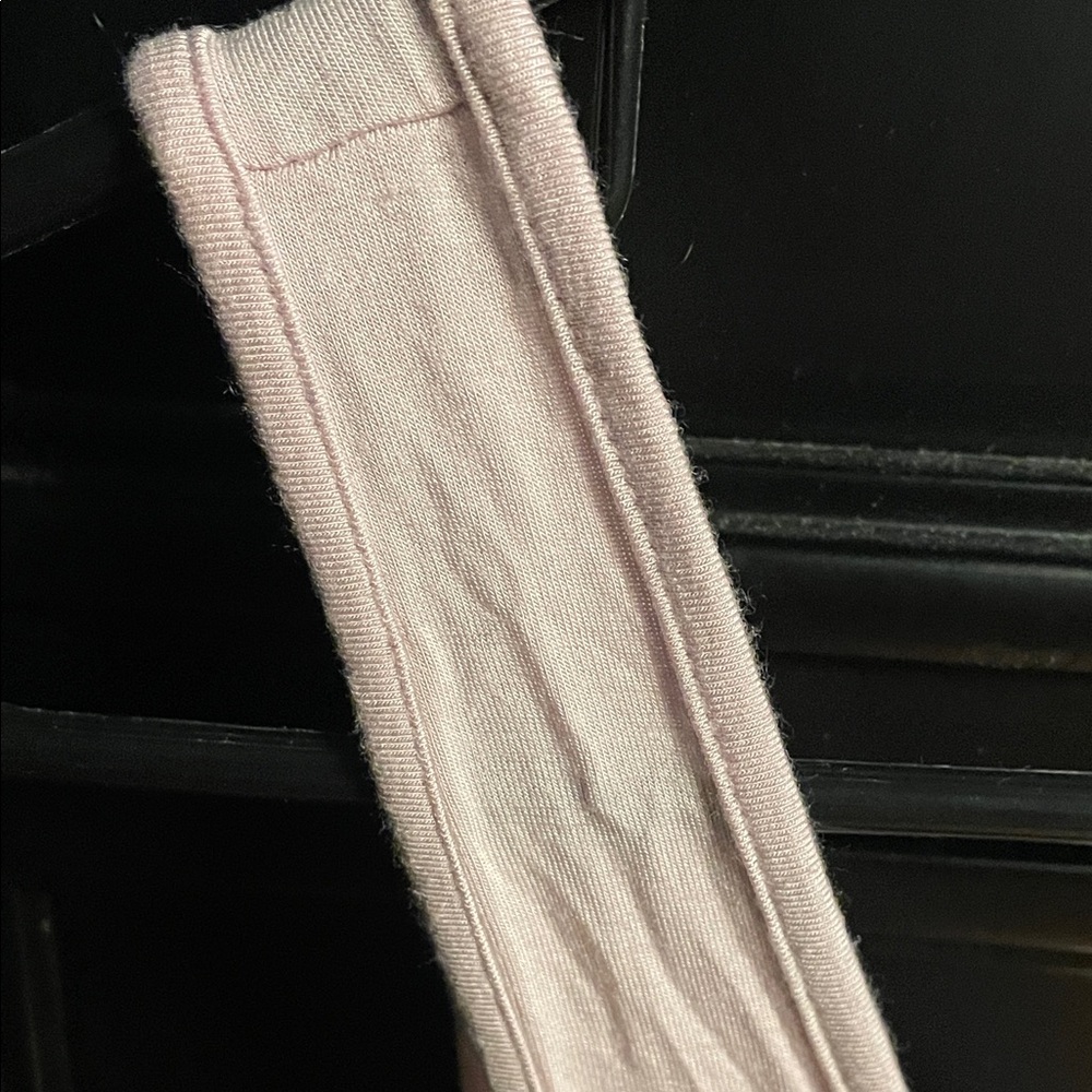 American Eagle Outfitters Soft & Sexy Light Pink Lace-Up Scoop Tank - Picture 7 of 7